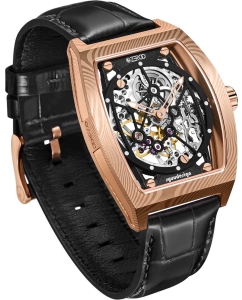 Купить Японские механические наручные часы ZEROO ZM001DRBK  в E-mobi