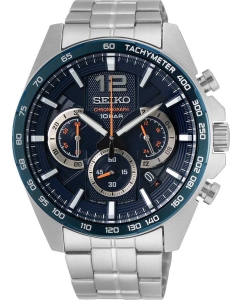 Купить Японские наручные часы Seiko SSB345 с хронографом в E-mobi