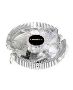 Купить Кулер для процессора ExeGate Wizard EE91-PWM.RED EX286226RUS  в E-mobi