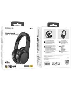 Купить Наушники Borofone BO25 Rhyme Black  в E-mobi