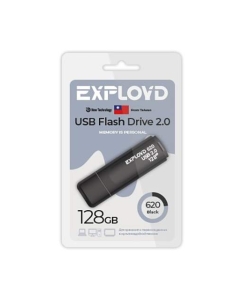 Купить Флешка Exployd 620 128ГБ Black (Exployd 620) в E-mobi
