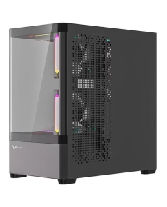 Купить Корпус MicroATX Minitower Formula Crystal U1M Floe Black  в E-mobi
