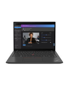 Купить Ноутбук Lenovo ThinkPad T14 Gen 4 (21HD0077US) i7-1355U 16Gb SSD 512Gb Intel UHD Graphics 14 WUXGA IPS TS Cam 39.3Втч Win11Pro(Eng) KBD RuEng Черный в E-mobi