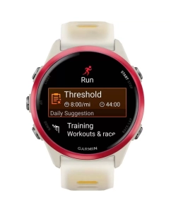 Купить Смарт-часы Garmin Forerunner 570 42 мм Raspberry Aluminium/Translucent Bone/Mango  в E-mobi