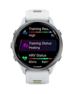 Купить Смарт-часы Garmin Forerunner 970 Titanium Whitestone/Translucent Amp Yellow Band  в E-mobi