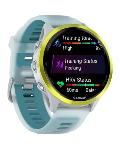 Купить Смарт-часы Garmin Forerunner 570 47 мм Yellow Aluminium/Translucent Whitestone/Turquoise  в E-mobi