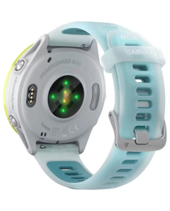 Купить Смарт-часы Garmin Forerunner 570 47 мм Yellow Aluminium/Translucent Whitestone/Turquoise  в E-mobi