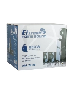 Купить Портативная колонка Eltronic 20-86 Black (1374367)  в E-mobi