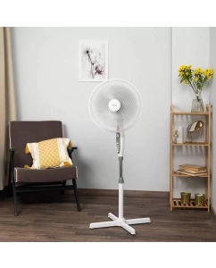 Купить Вентилятор напольный Scarlett SC-SF111B24 серый  в E-mobi