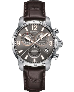 Купить Швейцарские наручные часы Certina C034.654.16.087.01 с хронографом в E-mobi