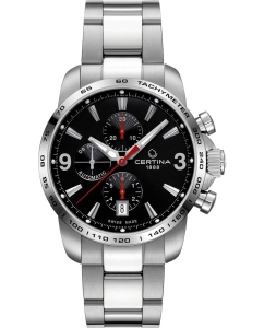 Купить Швейцарские механические наручные часы Certina C001.427.11.057.00 с хронографом в E-mobi