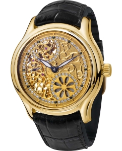 Купить Российские механические золотые наручные часы NIKA 1102.1.3.58 в E-mobi