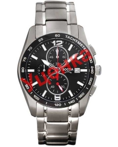 Купить Титановые наручные часы Boccia Titanium 3767-02-ucenka с хронографом  в E-mobi