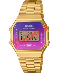 Купить Японские наручные часы Casio Vintage A168WERG-2A-ucenka с хронографом  в E-mobi