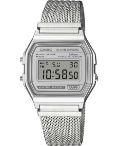 Купить Японские наручные часы Casio Vintage A158WEM-7 с хронографом в E-mobi