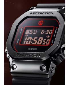Купить Японские наручные часы Casio G-SHOCK GM-5600RH-1 с хронографом  в E-mobi