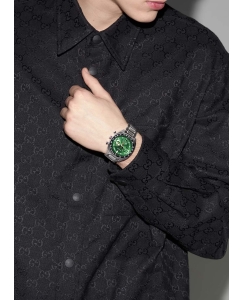 Купить Швейцарские наручные часы Gucci YA142318 с хронографом  в E-mobi