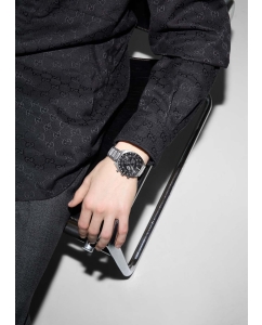 Купить Швейцарские наручные часы Gucci YA142316 с хронографом  в E-mobi