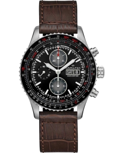 Купить Швейцарские механические наручные часы Hamilton H76726530 с хронографом в E-mobi