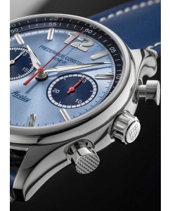 Купить Швейцарские механические наручные часы Frederique Constant FC-397HLBN5B6 с хронографом  в E-mobi