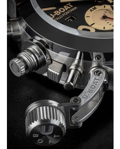 Купить Механические наручные часы U-BOAT UB-9567/A с хронографом  в E-mobi