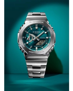 Купить Японские наручные часы Casio G-SHOCK GM-2110D-3A1 с хронографом  в E-mobi