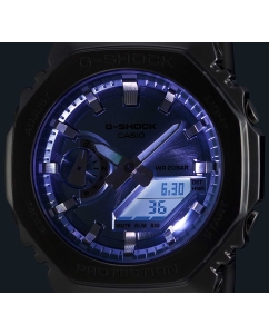 Купить Японские наручные часы Casio G-SHOCK GM-2110D-3A1 с хронографом  в E-mobi