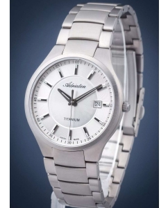 Купить Швейцарские титановые наручные часы Adriatica A8329.4113Q  в E-mobi