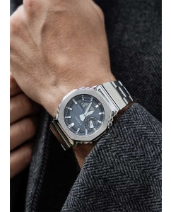 Купить Японские наручные часы Casio G-SHOCK GM-2110D-8A с хронографом  в E-mobi