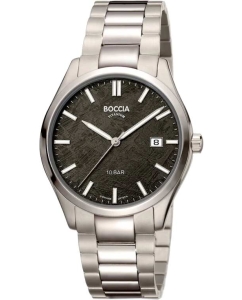 Купить Титановые наручные часы Boccia Titanium 3672-02 в E-mobi