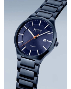 Купить Титановые наручные часы Bering ber-15239-797  в E-mobi