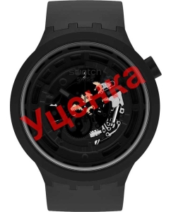 Купить Швейцарские керамические наручные часы Swatch SB03B100-ucenka  в E-mobi
