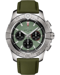 Купить Швейцарские механические наручные часы Breitling AB0147101L1X1 с хронографом в E-mobi