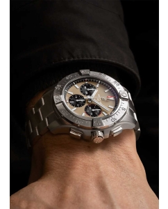 Купить Швейцарские механические наручные часы Breitling AB0147101A1A1 с хронографом  в E-mobi