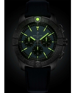 Купить Швейцарские механические титановые наручные часы Breitling EB0148101C1X1 с хронографом  в E-mobi