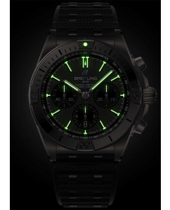 Купить Швейцарские механические титановые наручные часы Breitling EB0134101M1S1 с хронографом  в E-mobi