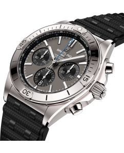 Купить Швейцарские механические титановые наручные часы Breitling EB0134101M1S1 с хронографом  в E-mobi