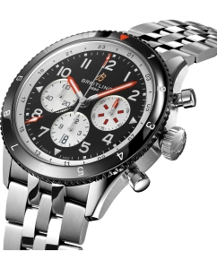 Купить Швейцарские механические наручные часы Breitling YB04451A1B1A1 с хронографом  в E-mobi