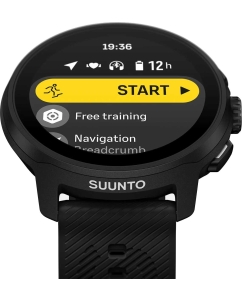 Купить Умные часы Suunto Run All Black Silicone Strap SS051272000  в E-mobi