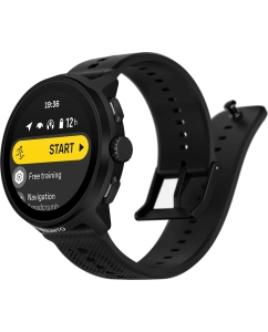 Купить Умные часы Suunto Run All Black Silicone Strap SS051272000  в E-mobi
