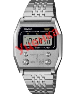 Купить Японские наручные часы Casio Vintage A1100D-1-ucenka с хронографом  в E-mobi