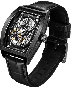 Купить Японские механические наручные часы ZEROO ZM001DBBK  в E-mobi