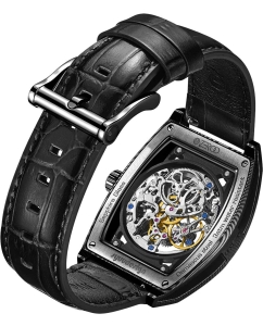 Купить Японские механические наручные часы ZEROO ZM001DBBK  в E-mobi