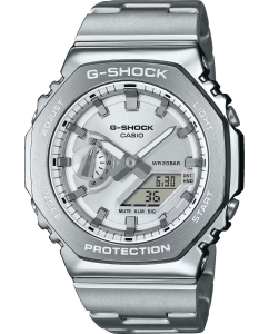 Купить Японские наручные часы Casio G-SHOCK GM-2110D-7A-ucenka с хронографом в E-mobi