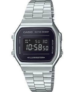 Купить Японские наручные часы Casio Vintage A-168WEM-1E-ucenka-1 с хронографом в E-mobi