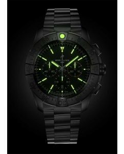 Купить Швейцарские механические титановые наручные часы Breitling EB0148101B1E1 с хронографом  в E-mobi