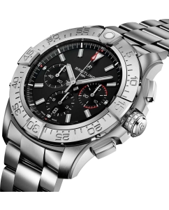 Купить Швейцарские механические титановые наручные часы Breitling EB0148101B1E1 с хронографом  в E-mobi