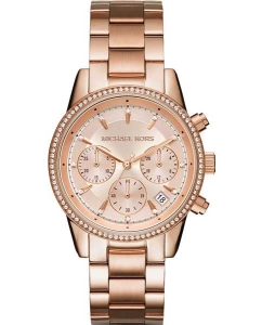 Купить Наручные часы Michael Kors MK6357-ucenka-1 с хронографом в E-mobi