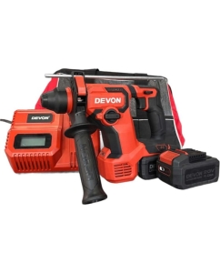 Купить Аккумуляторный перфоратор DEVON 2 АКБ 4 Ач, ЗУ, сумка 5408-Li-20RH-SET в E-mobi