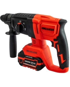 Купить Перфоратор бесщеточный KINGQUEEN 2 АКБ 21В, 2 Дж KQ-2201  в E-mobi